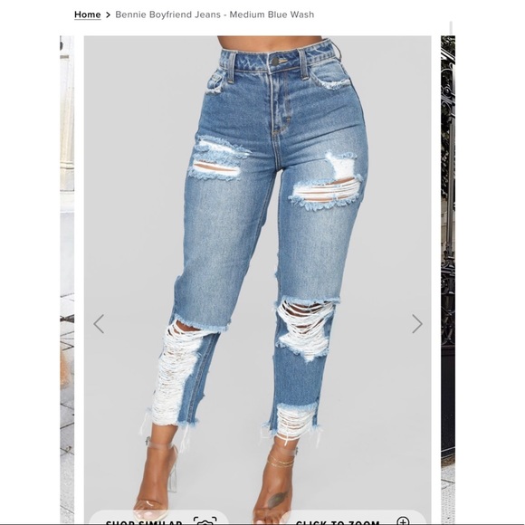 Fashion Nova | Jeans | Bennie Boyfriend 